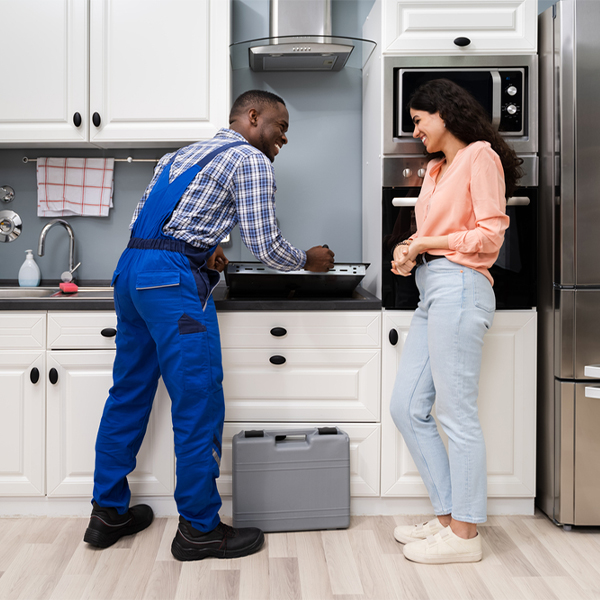 can you provide an estimate for cooktop repair before beginning any work in Jersey County